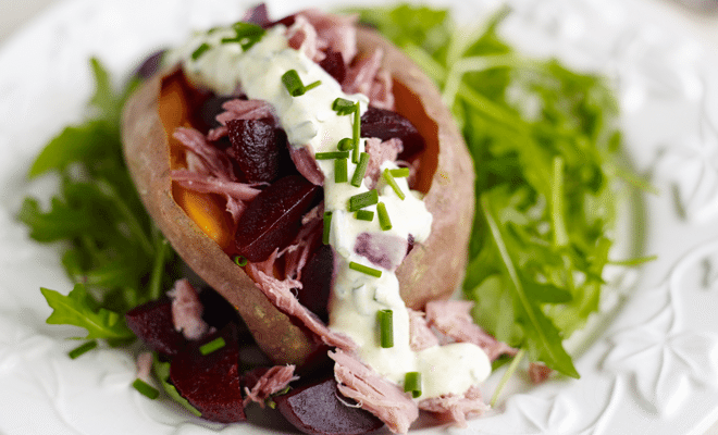 Baked sweet potato recipe