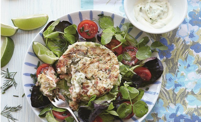 Smoked salmon fishcakes recipe
