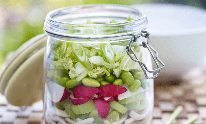 Love the crunch kilner jar salad recipe