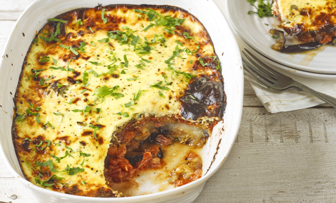 Vegetable moussaka