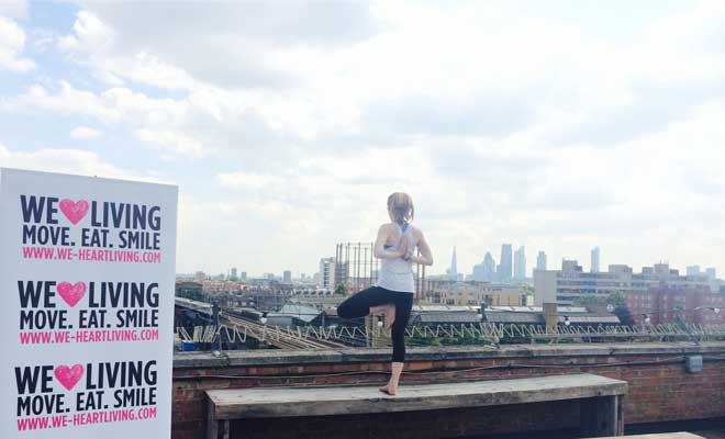 We Heart Living - Yoga On The Roof