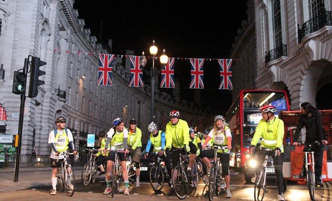 We Heart Living - Nightrider 2015 Cycle through London