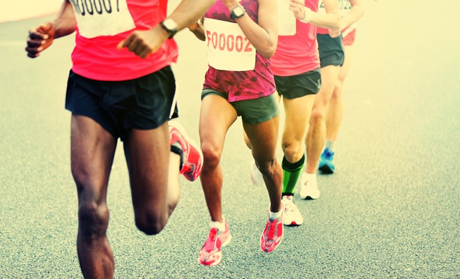 One-week marathon countdown