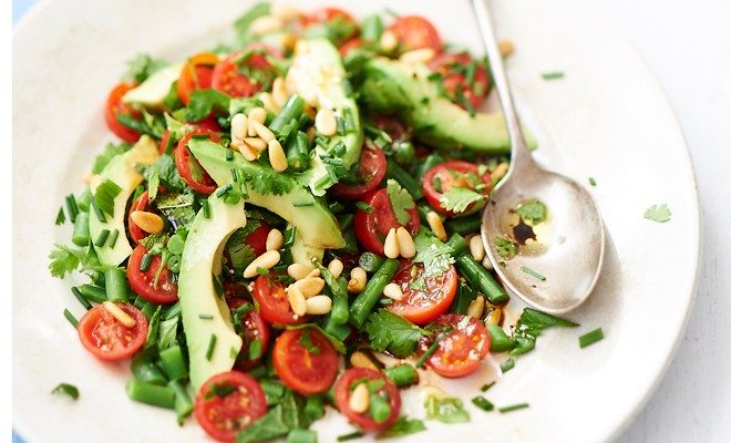 Avocado Cherry Tomato And Pine Nut Salad Recipe