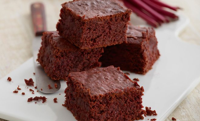 Gluten-free beetroot brownies recipe