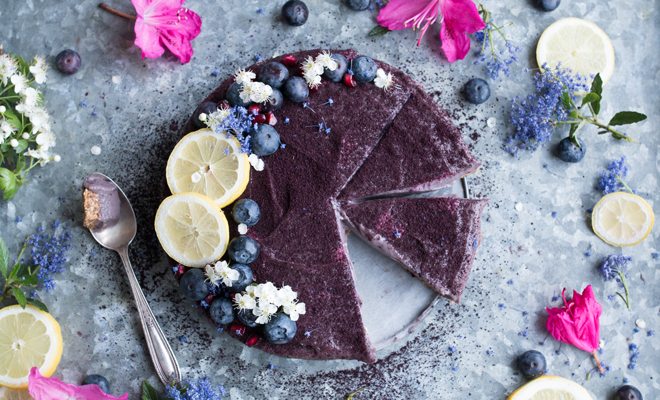 Raw vegan cheesecake