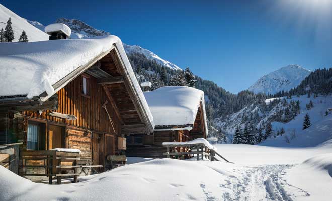 The ski resorts that still have snow