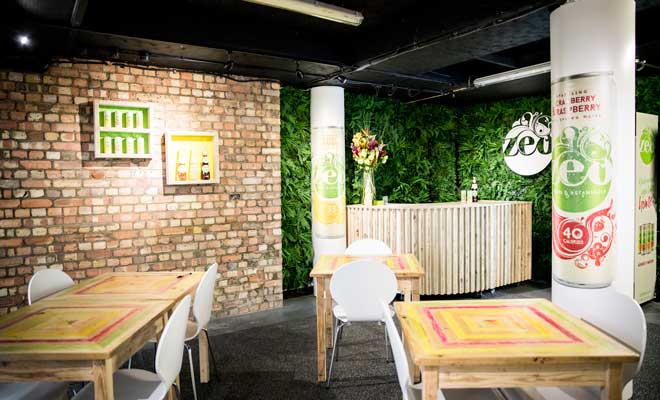 Zeo launches a dry bar in London
