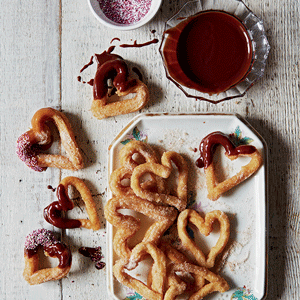 Heart Shaped Churros